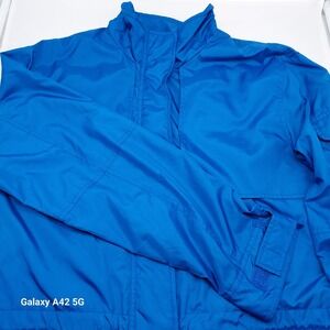 Lauren Ralph Lauren Naval Supply Co Blue Ripstop Windbreaker Jacket Womens Small